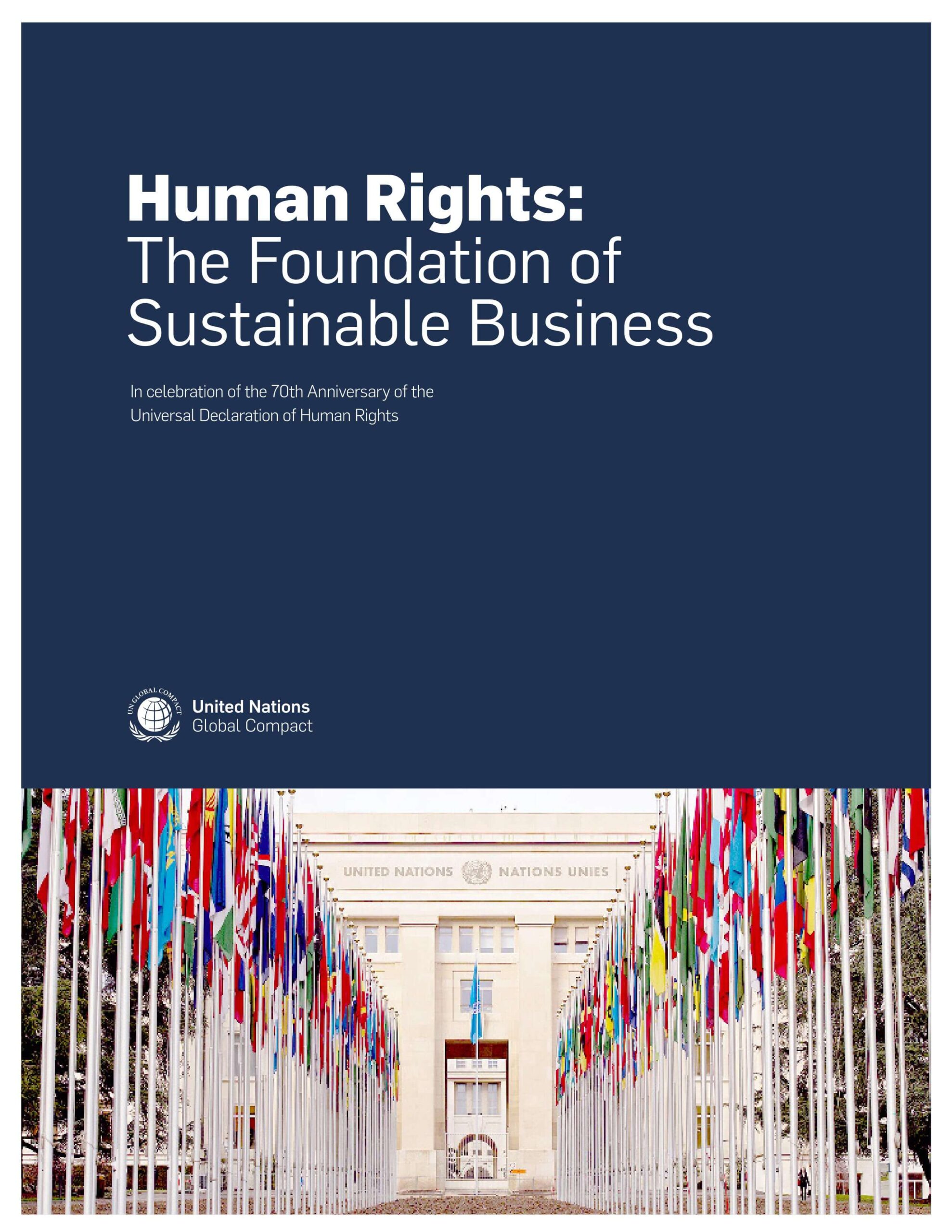 Human rights: The foundation of sustainable business