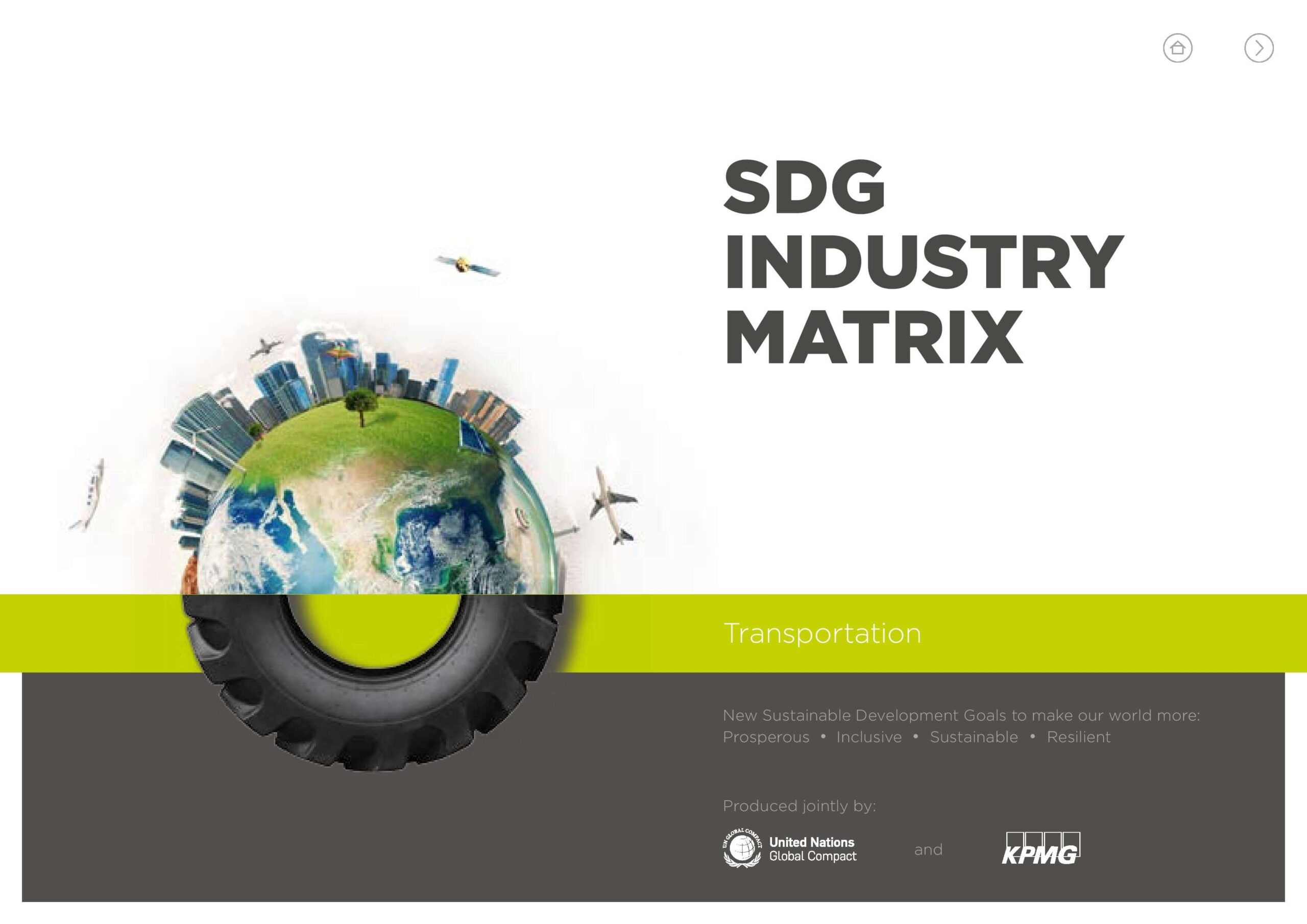 SDG Industry Matrix: Transportation