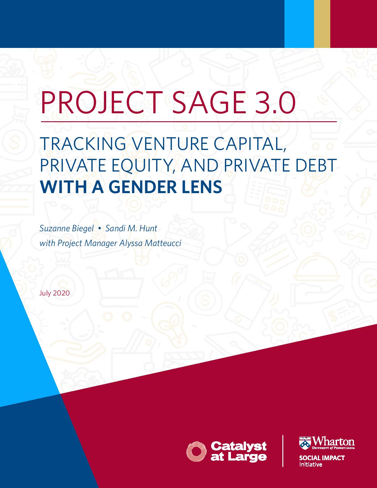 Project Sage 3.0 – Tracking venture capital, private equity and private debt with a gender lens