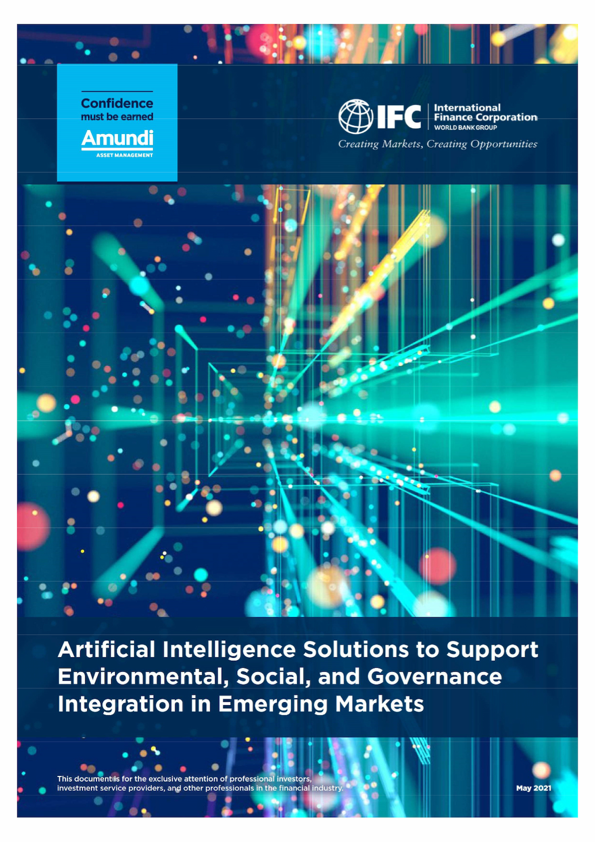 Artificial intelligence solutions to support environmental, social, and governance integration in emerging markets