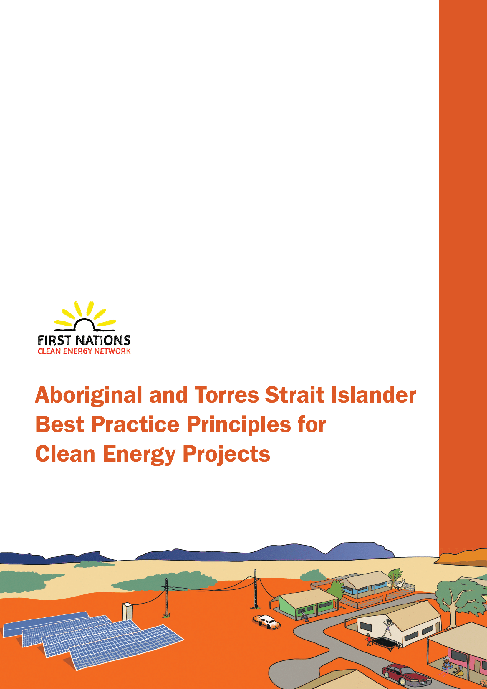 Aboriginal and Torres Strait Islander best practice principles for clean energy projects