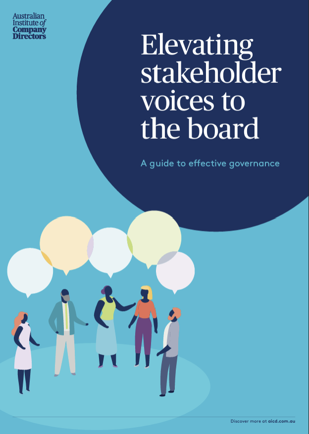 Elevating stakeholder voices to the board: A guide to effective governance