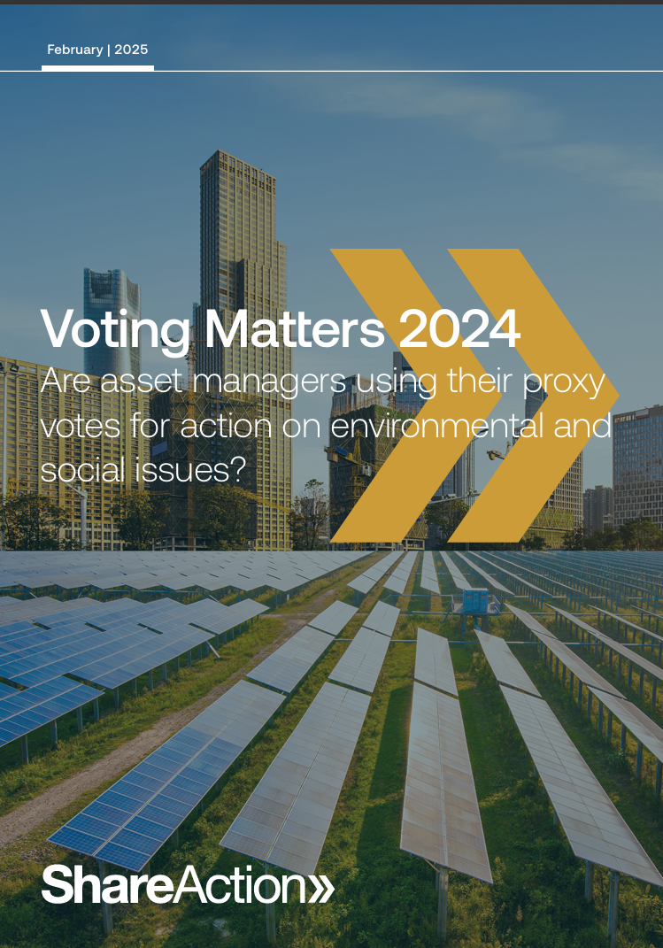 ShareAction's voting matters series