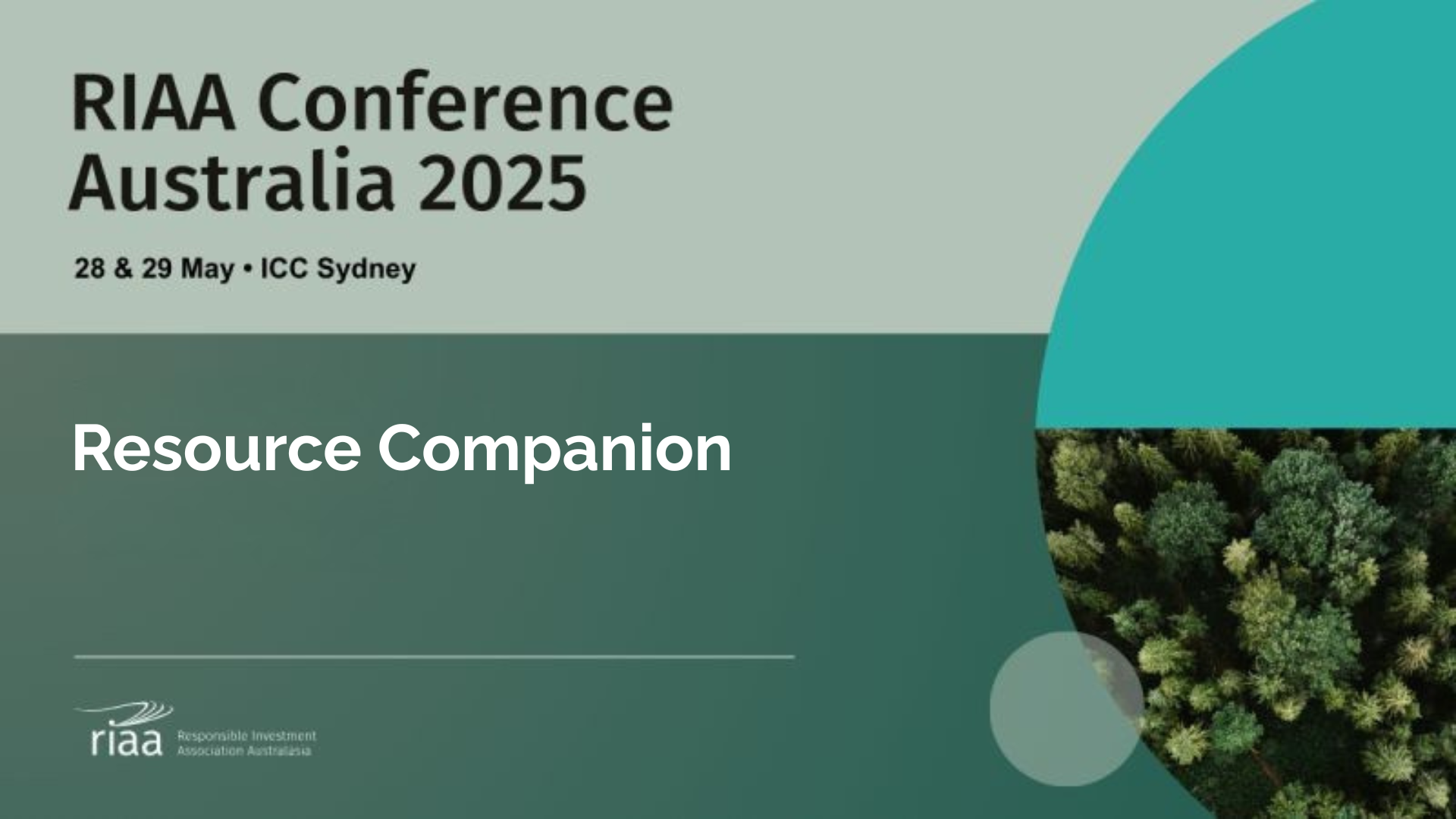 RIAA Conference Australia 2025 Resource Companion