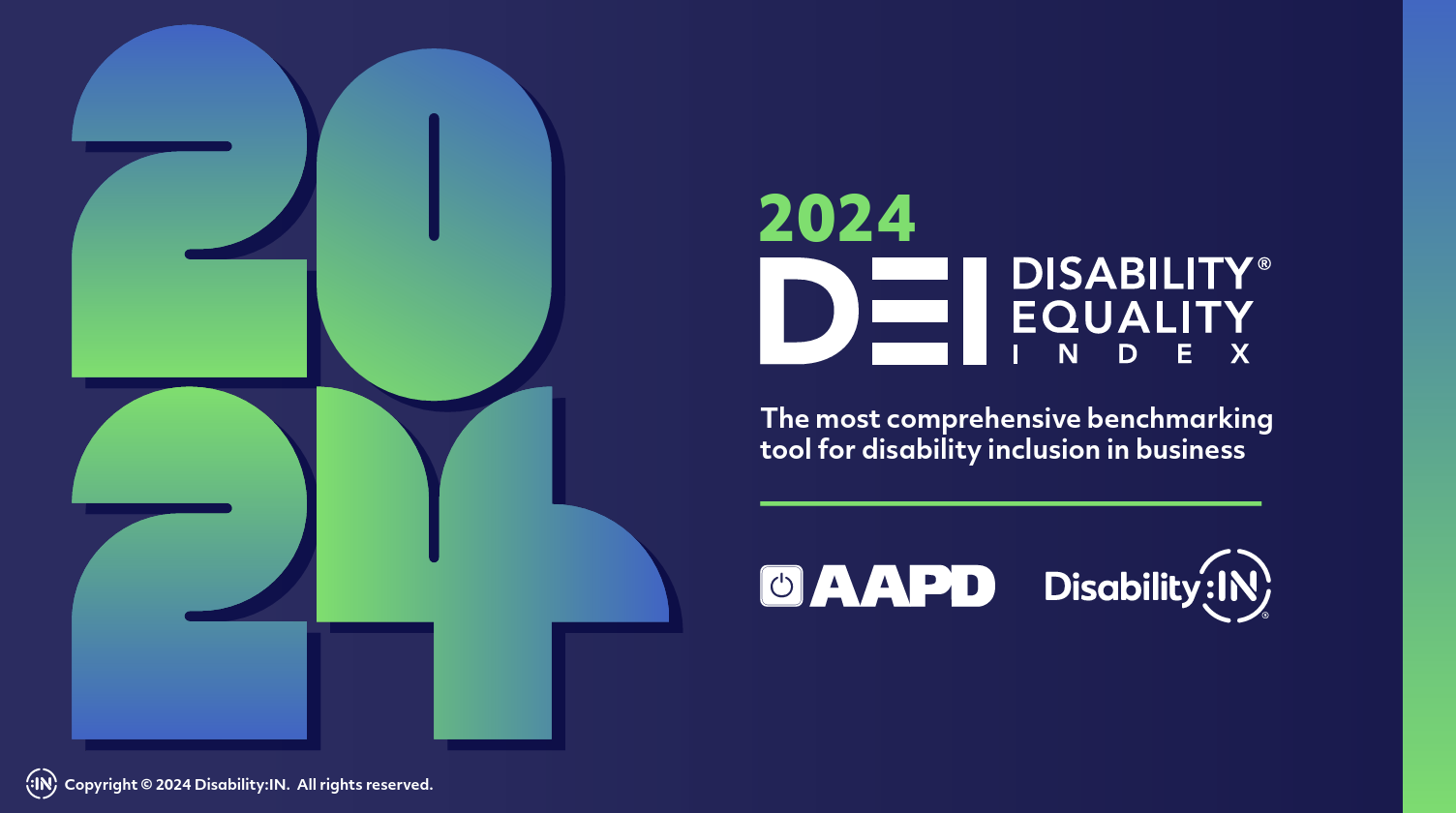 2024 disability equality index