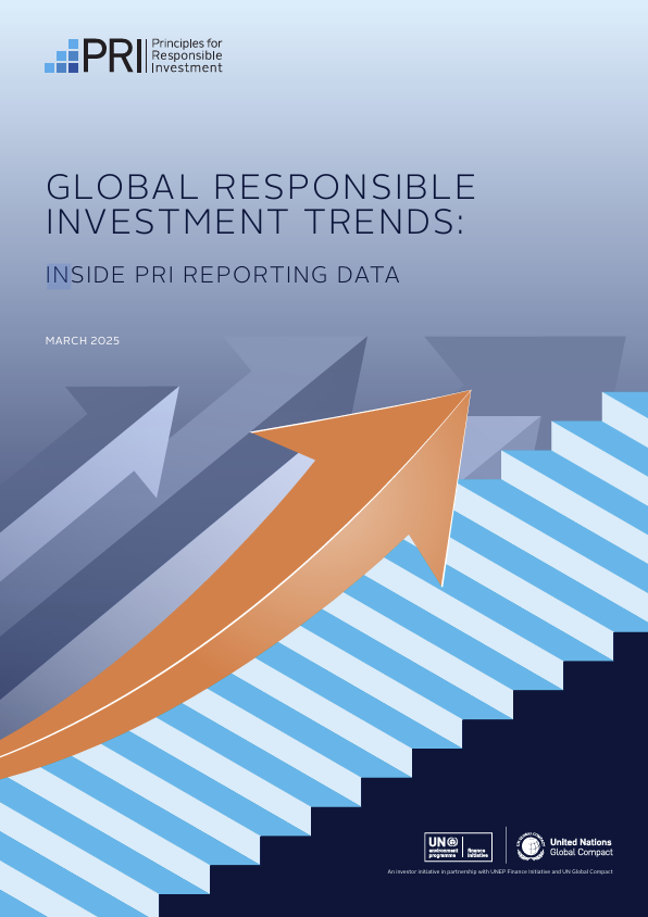 Global responsible investment trends: Inside PRI reporting data 2025