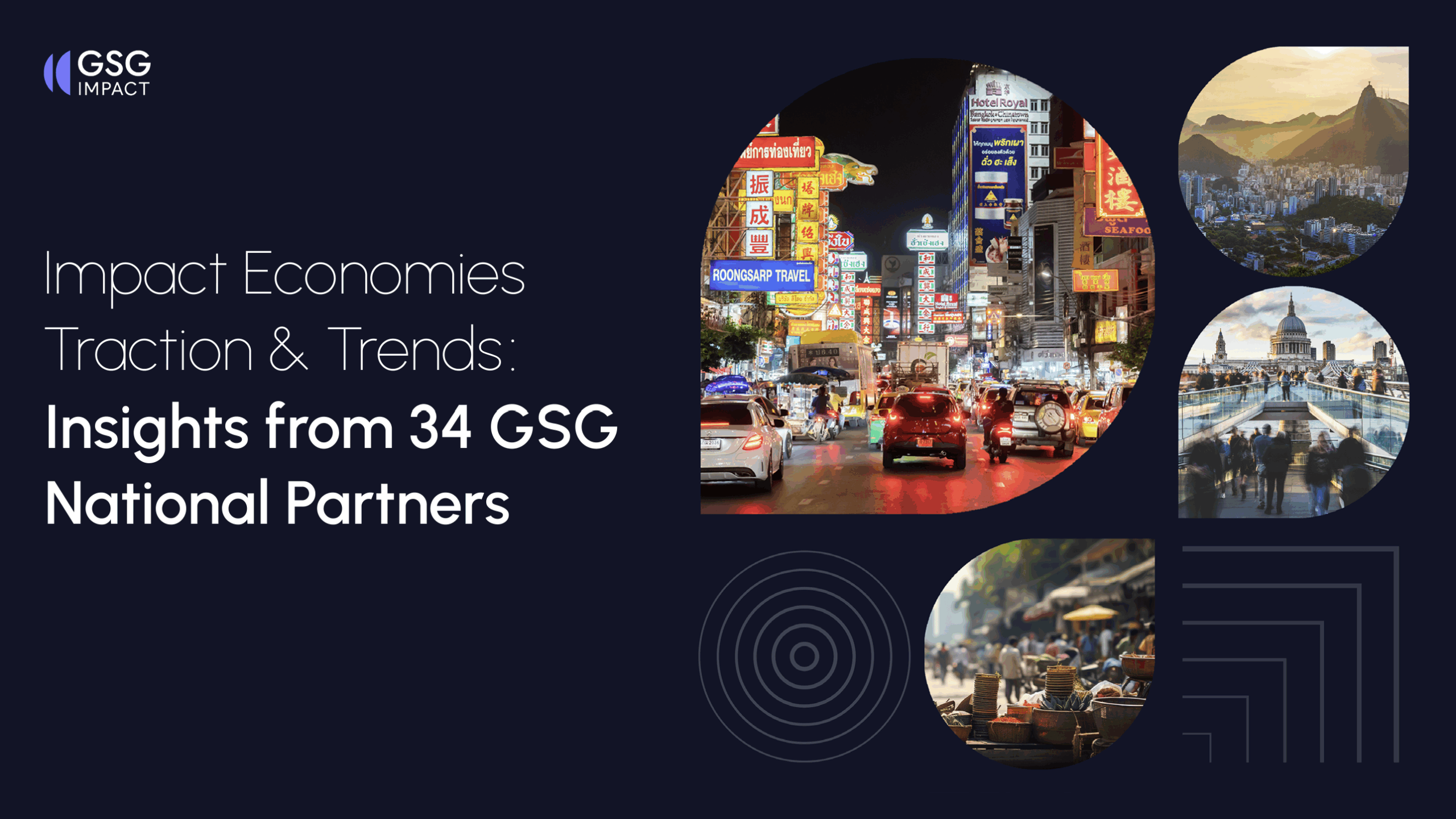 Impact economies tractions and trends: Insights from 34 GSG National Partners