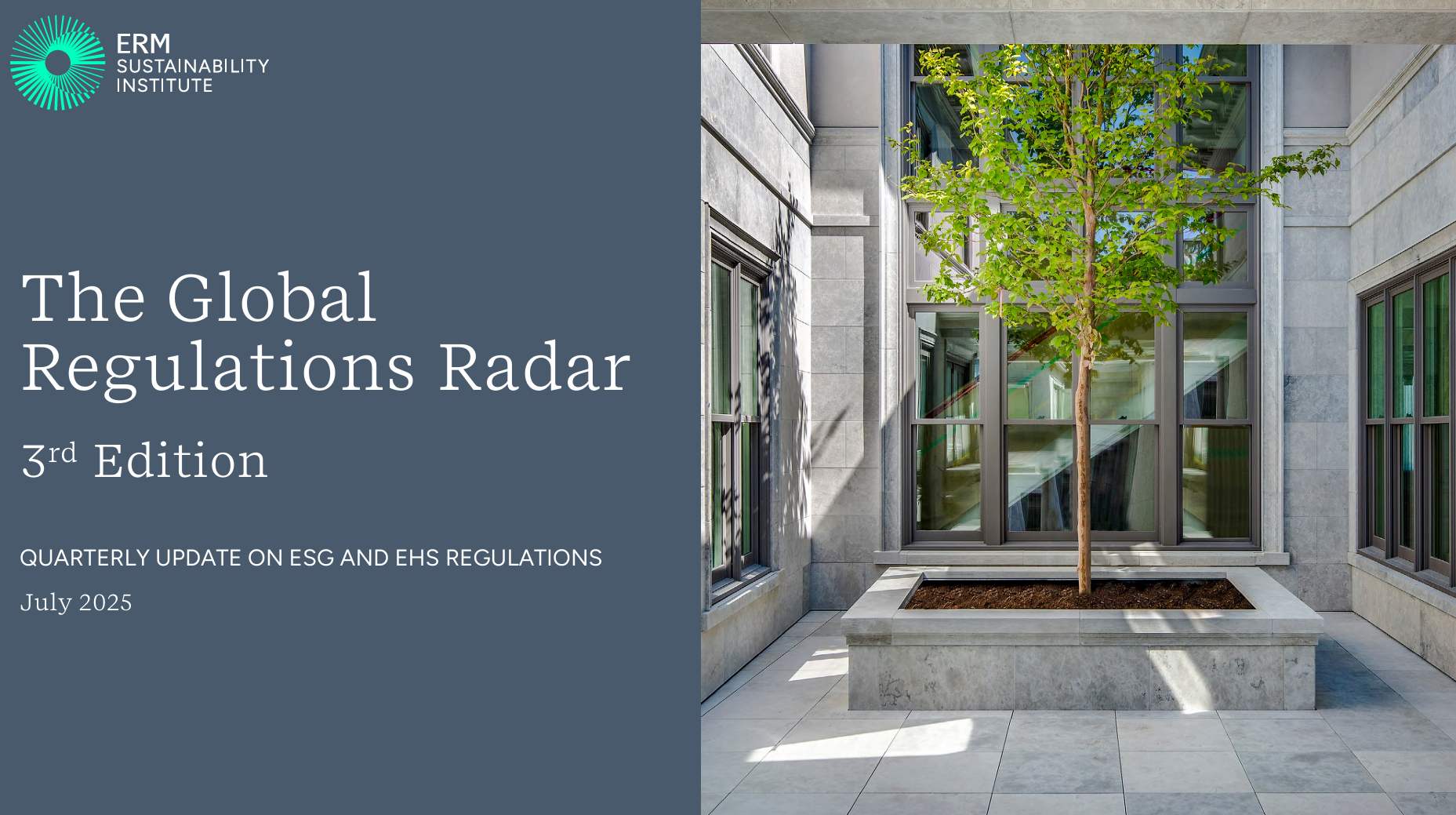 ERM's the global regulations radar series