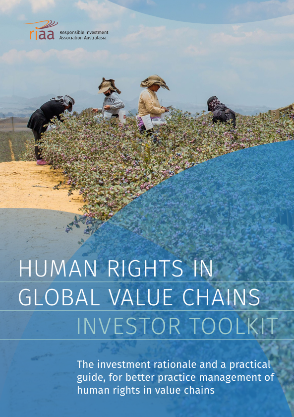 Human rights in global value chains investor toolkit