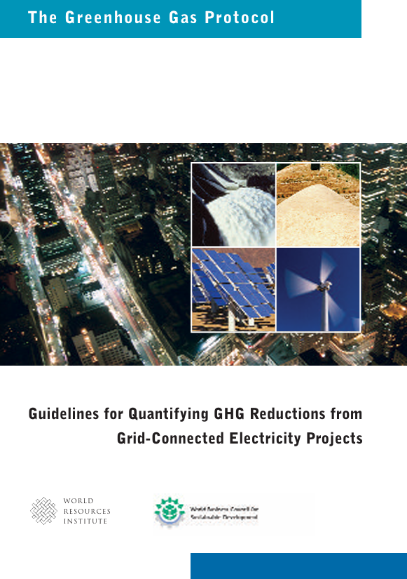 Guidelines for grid-connected electricity projects