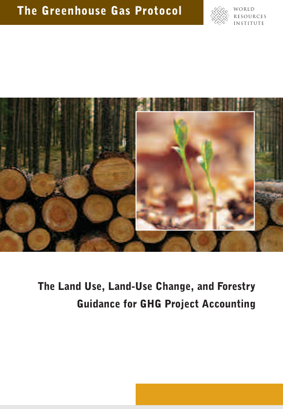 The greenhouse gas protocol: Land use, land-use change, and forestry (LULUCF) guidance for GHG project accounting
