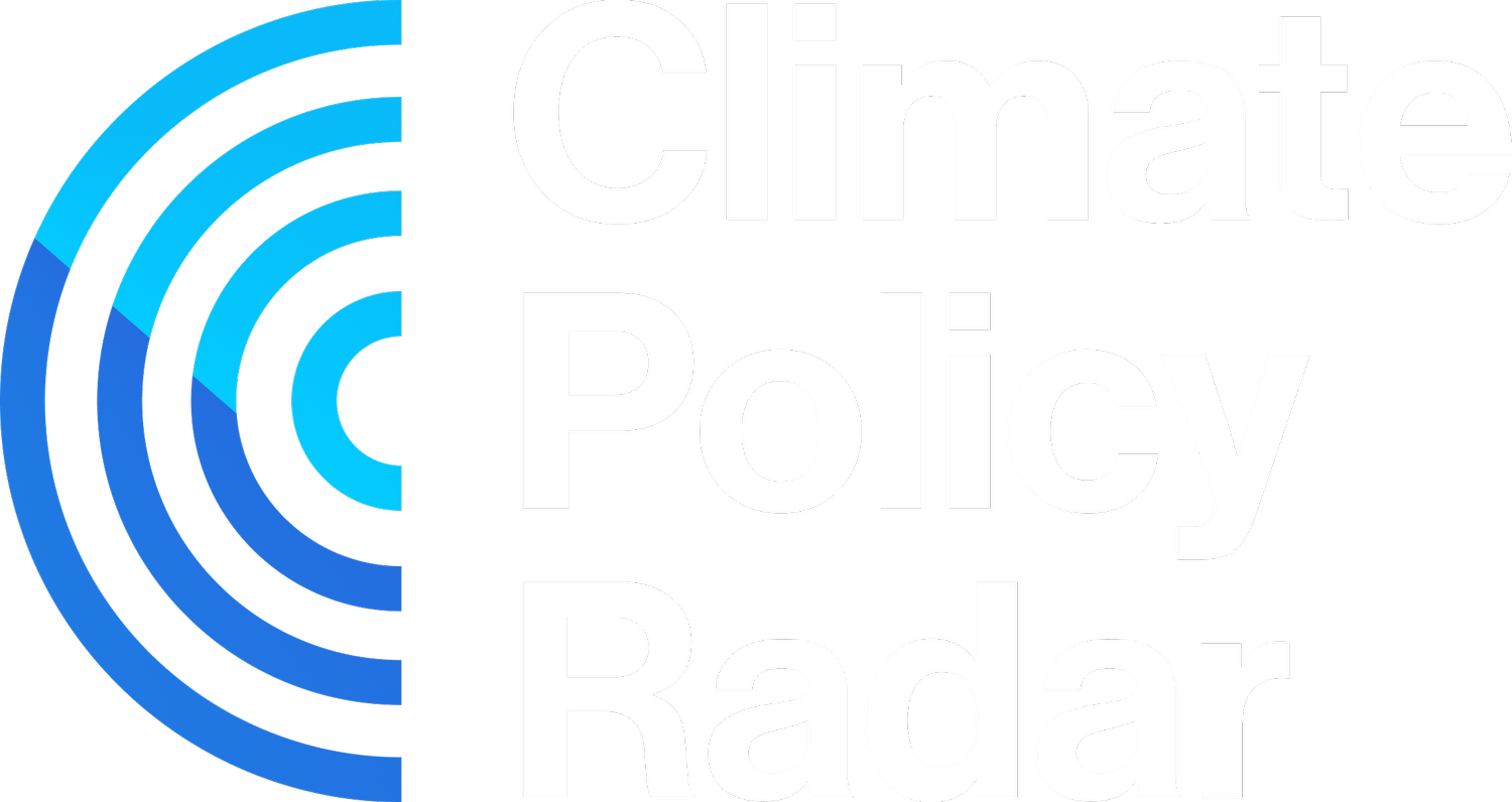 Climate Policy Radar