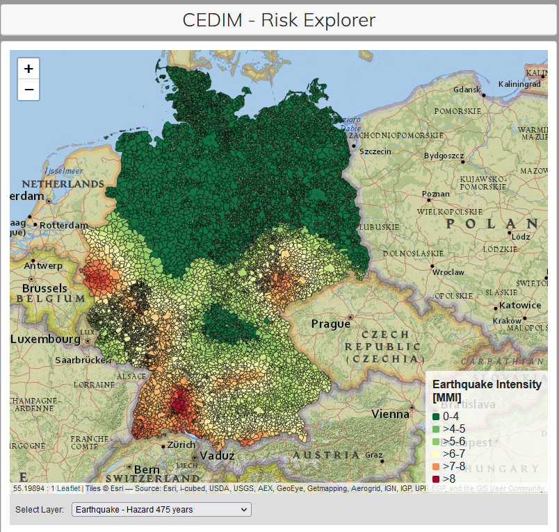 CEDIM Risk Explorer Germany