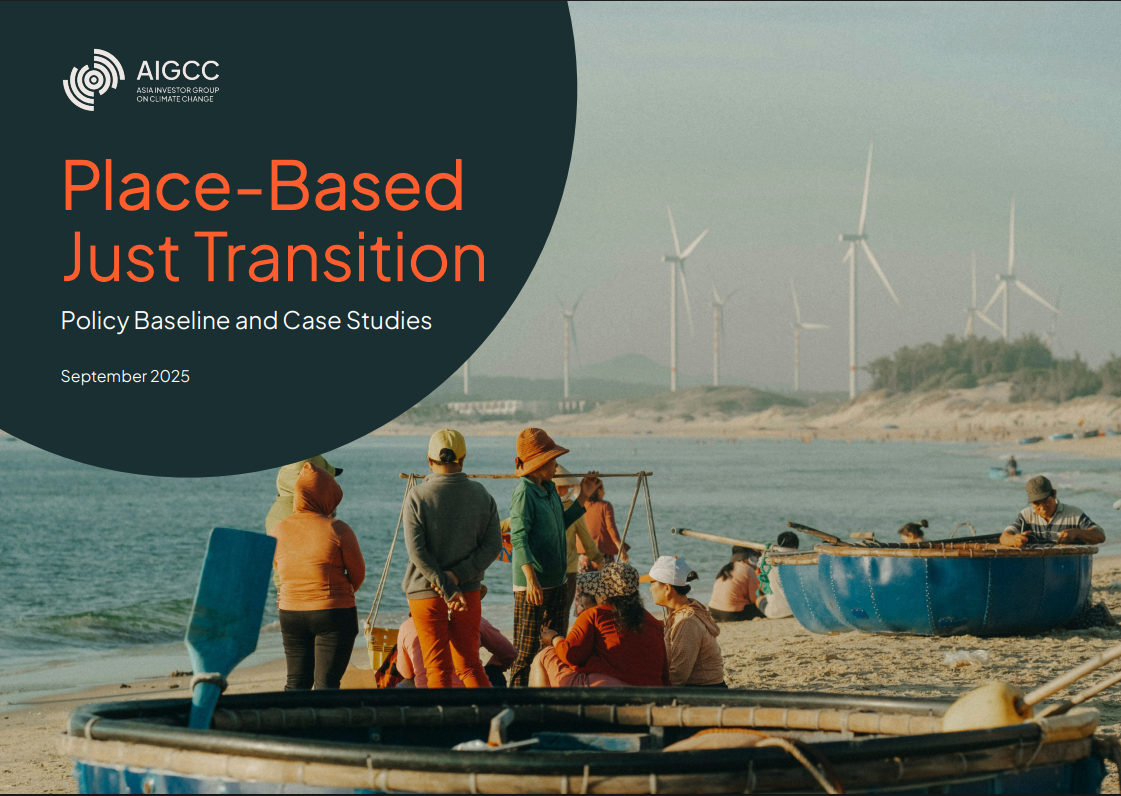 Place-based just transition: Policy baseline and case studies