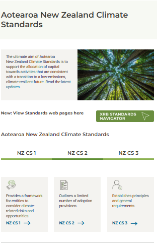 Aotearoa New Zealand Climate Standards