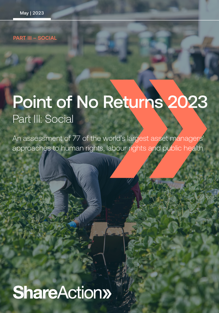 Point of no returns 2023 Part III: Social