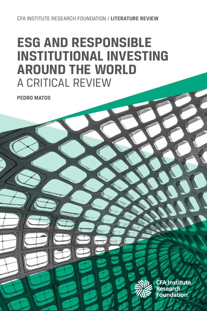 ESG and responsible institutional investing around the world: A critical review