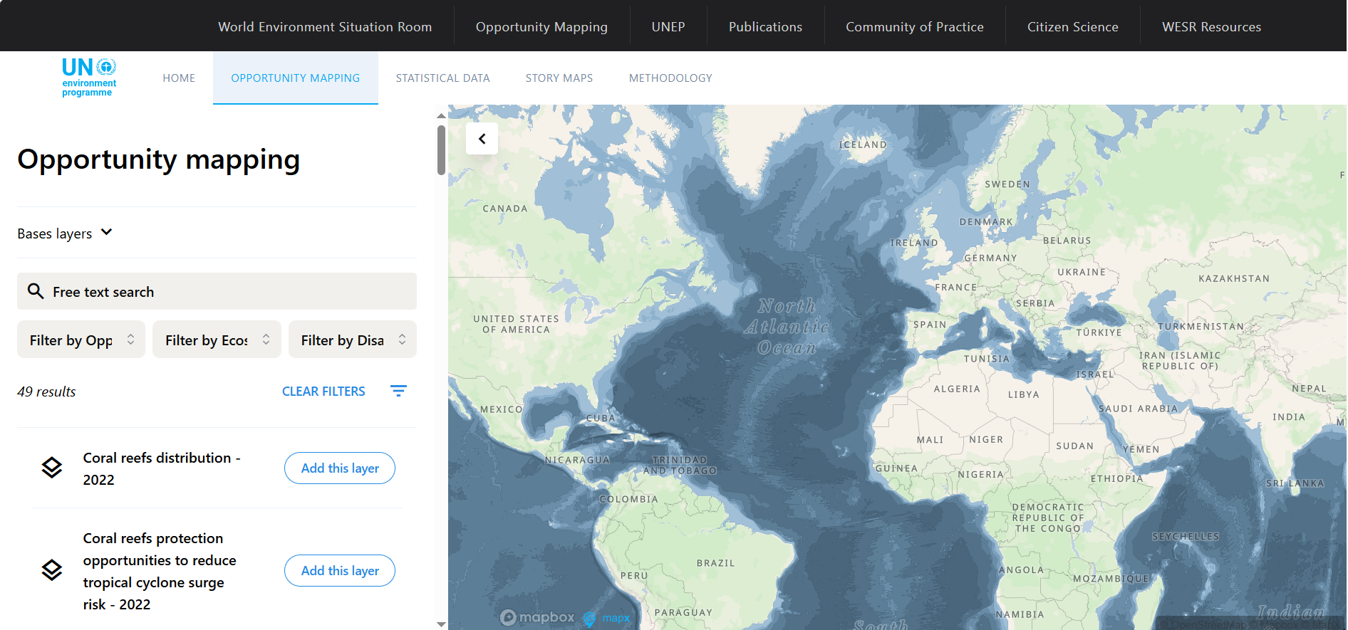 Opportunity mapping