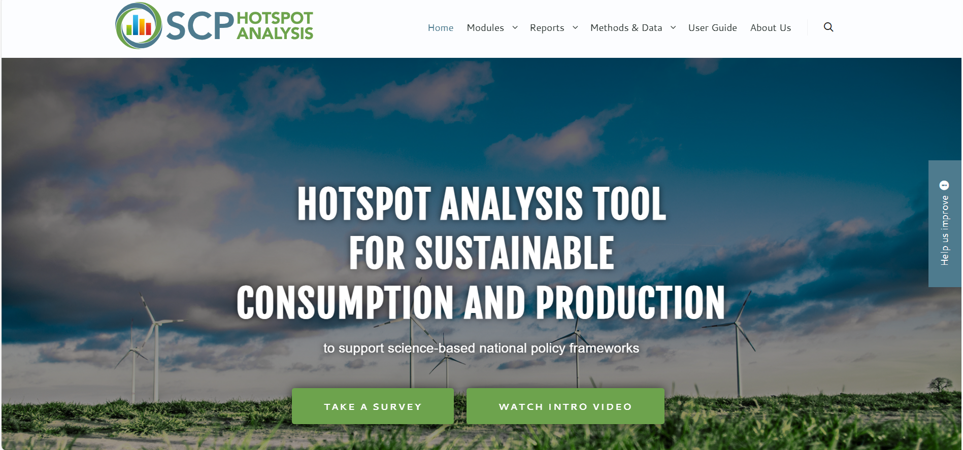 The Hotspot Analysis Tool for Sustainable Consumption and Production (SCP-HAT)