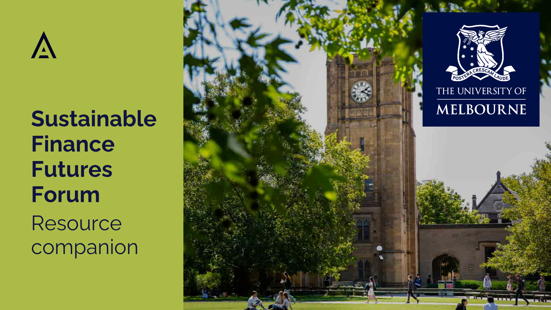 University of Melbourne's Sustainable Finance Futures Forum 2025 Companion: Resources and Readings