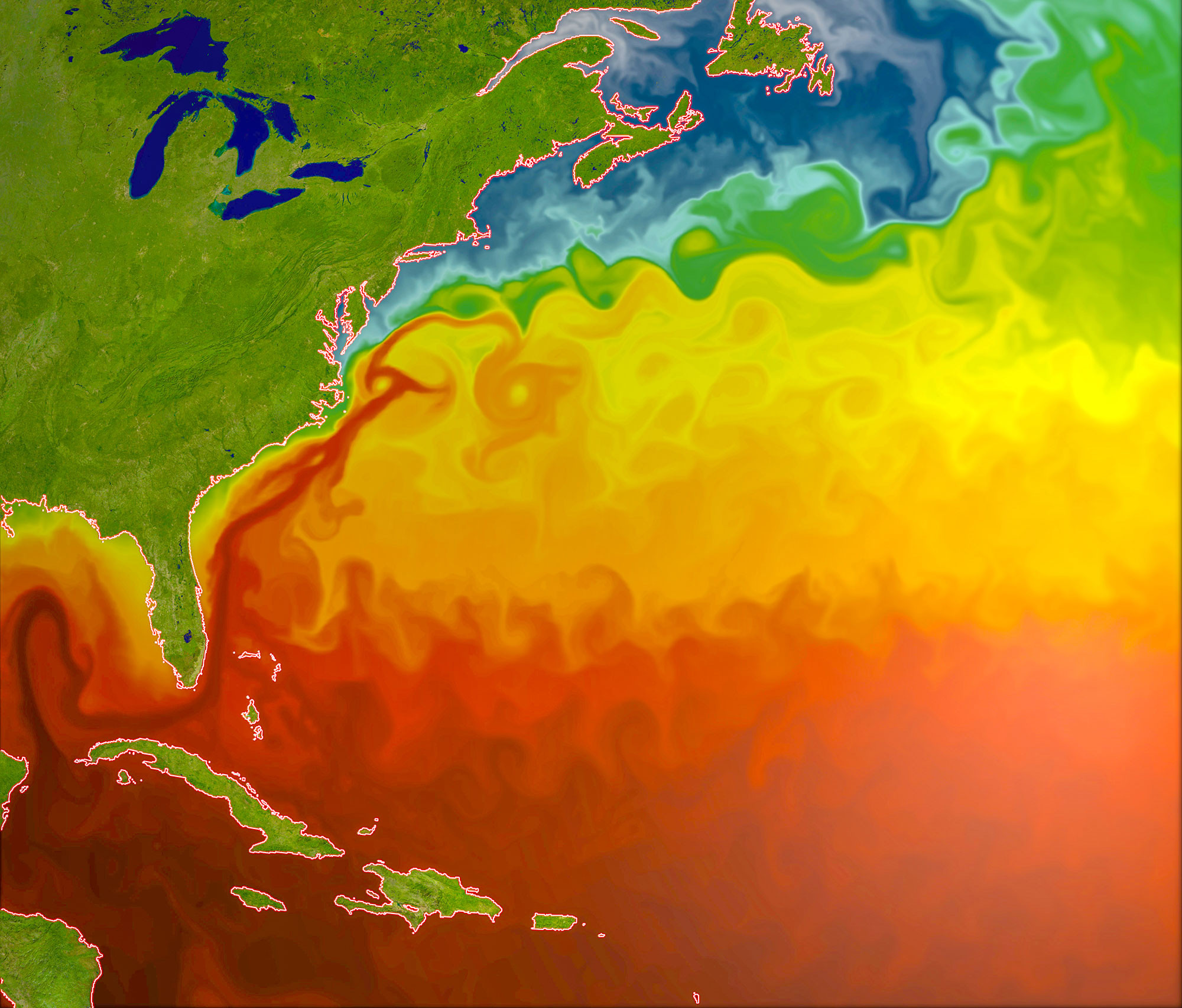 Is the Atlantic Overturning Circulation Approaching a Tipping Point?