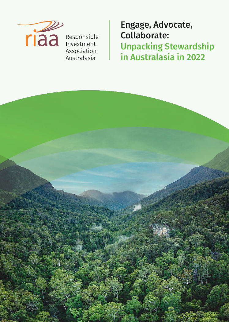 Engage, advocate, collaborate: Unpacking stewardship in Australasia in 2022