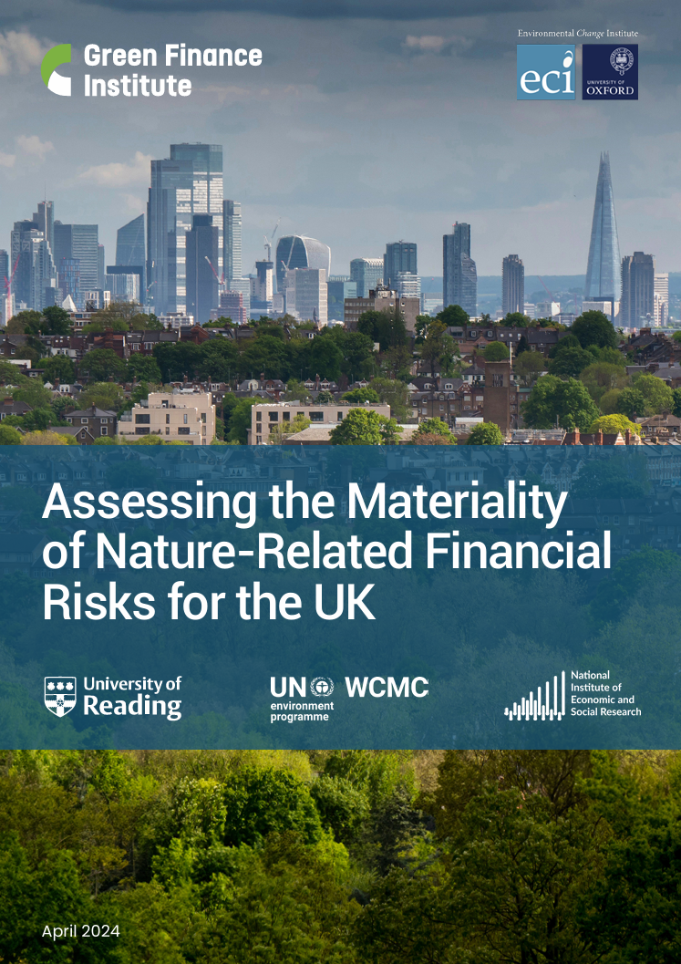 Assessing the materiality of nature-related financial risks for the UK