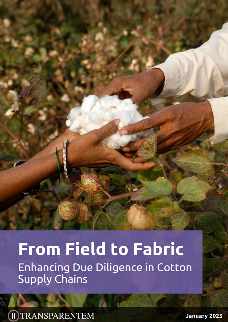 From field to fabric: Enhancing due diligence in Cotton supply chains