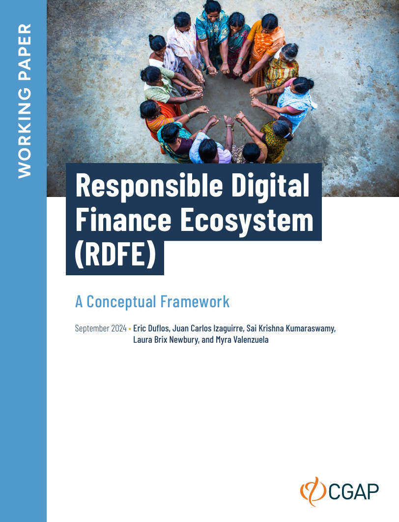 Responsible Digital Finance Ecosystem (RDFE): A conceptual framework
