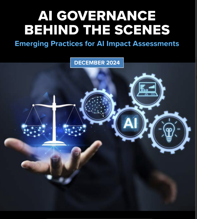 AI governance behind the scenes: Emerging practices for AI impact assessments