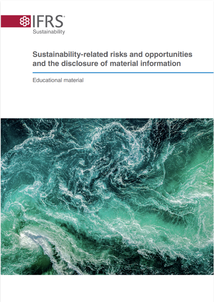 Sustainability-related risks and opportunities and the disclosure of material information