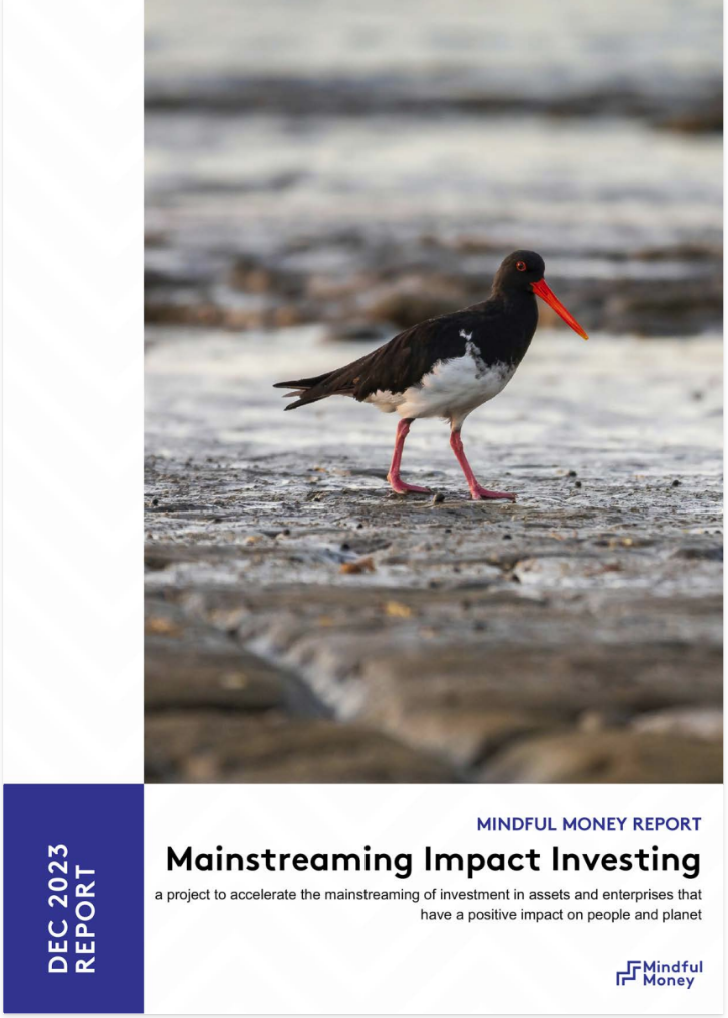 Mainstreaming impact investing report