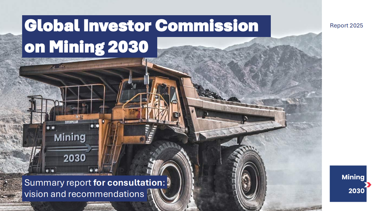 Global investor commission on mining 2030