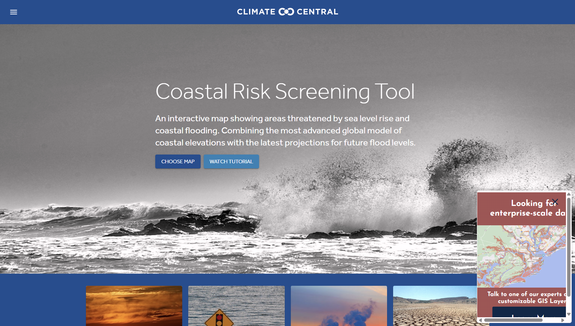 Climate Central: Coastal Risk Screening Tool