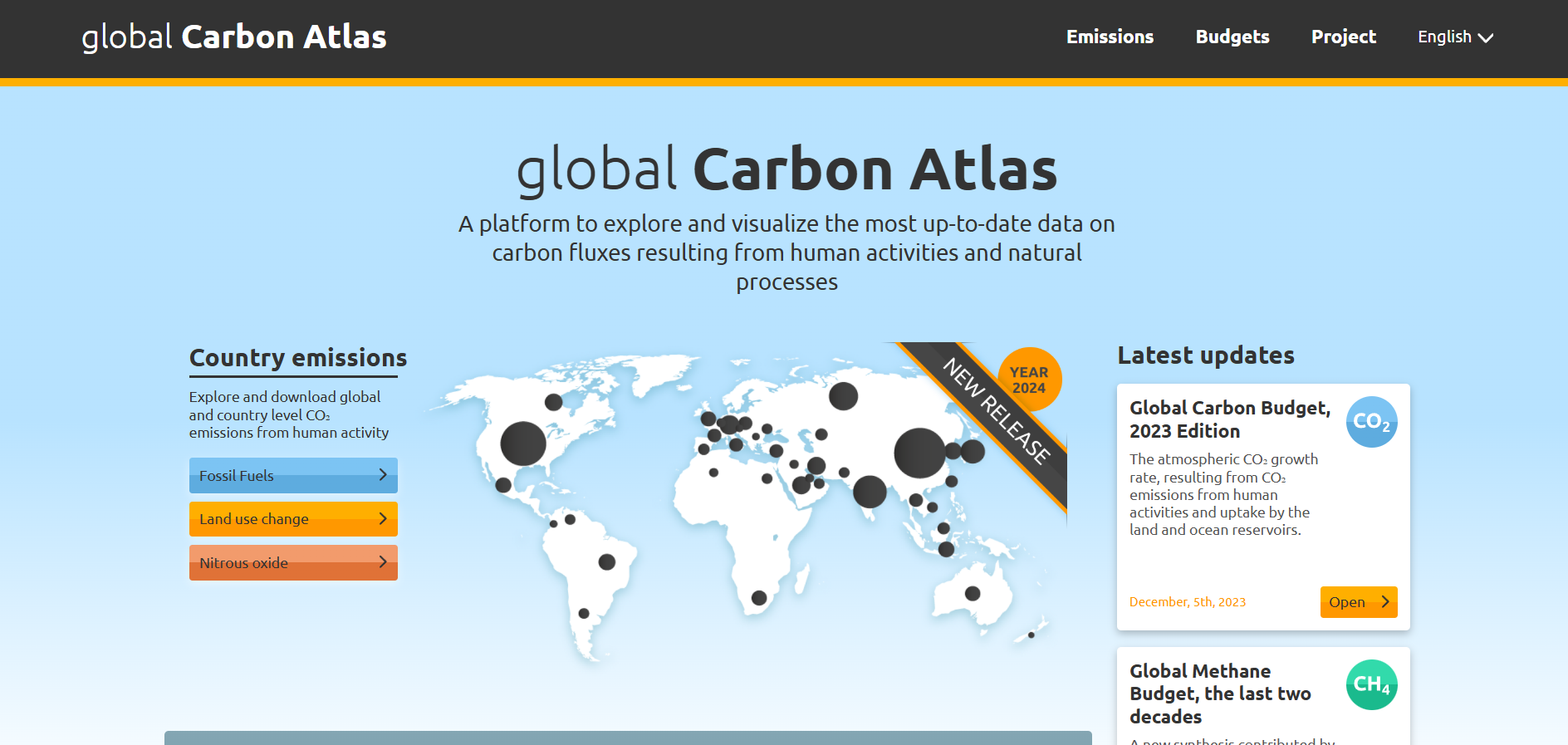 Global Carbon Atlas