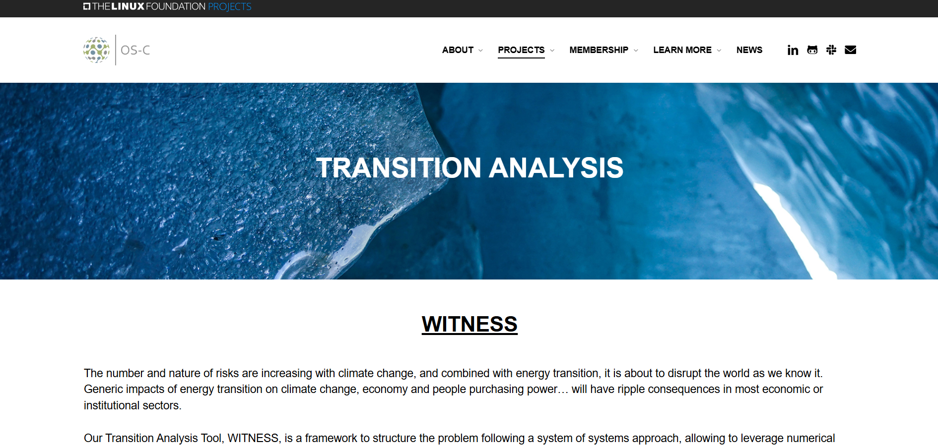 OS-Climate: Transition Analysis