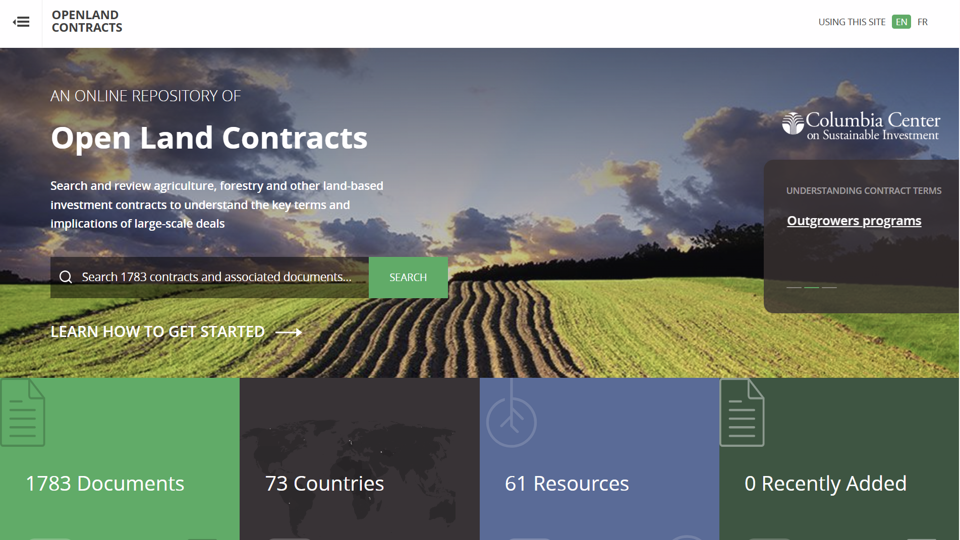 Open Land Contracts Database