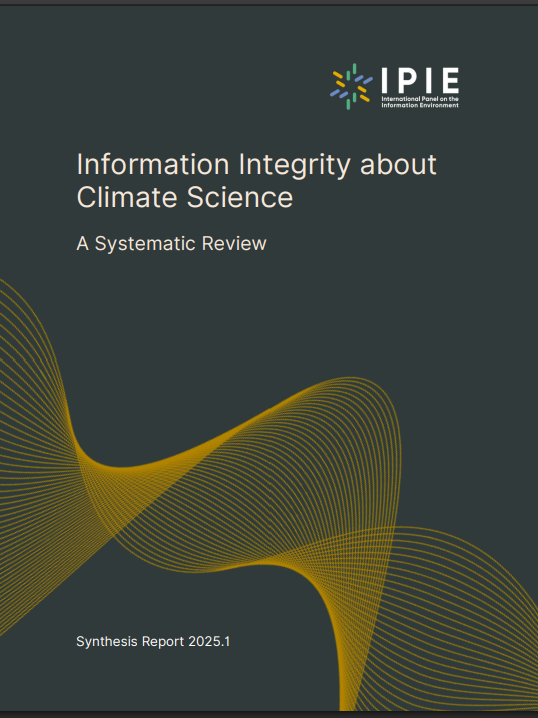 Information integrity about climate science: A systematic review