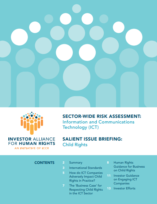 Engaging the ICT sector on human rights series