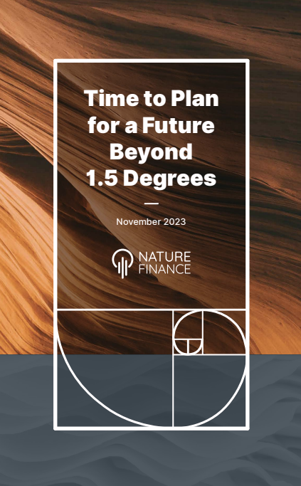 Time to plan for a future beyond 1.5 degrees