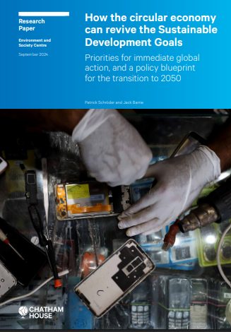 How the circular economy can revive the sustainable development goals: Priorities for immediate global action, and a policy blueprint for the transition to 2050