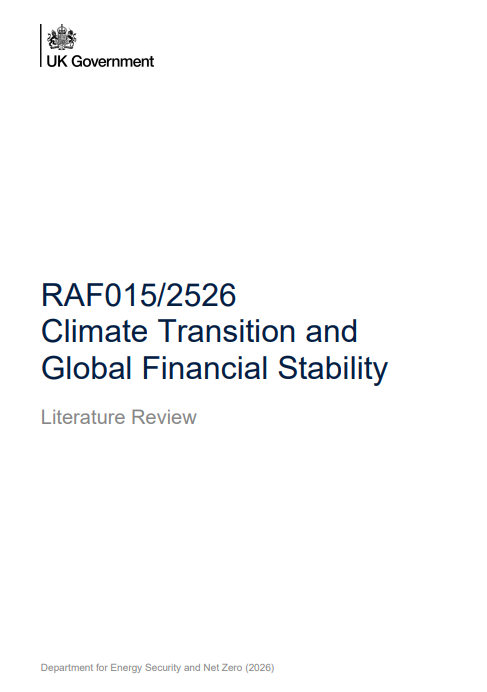 Climate transition and global financial stability