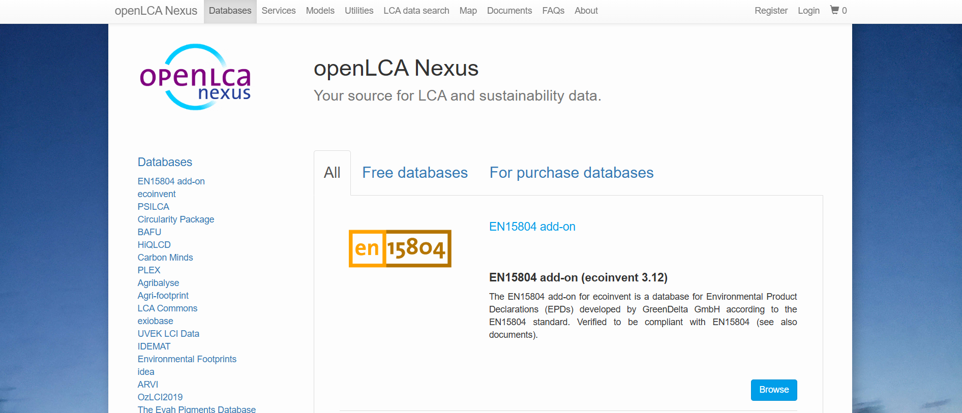 openLCA Nexus