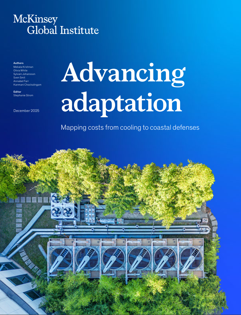 Advancing adaptation: Mapping costs from cooling to coastal defenses
