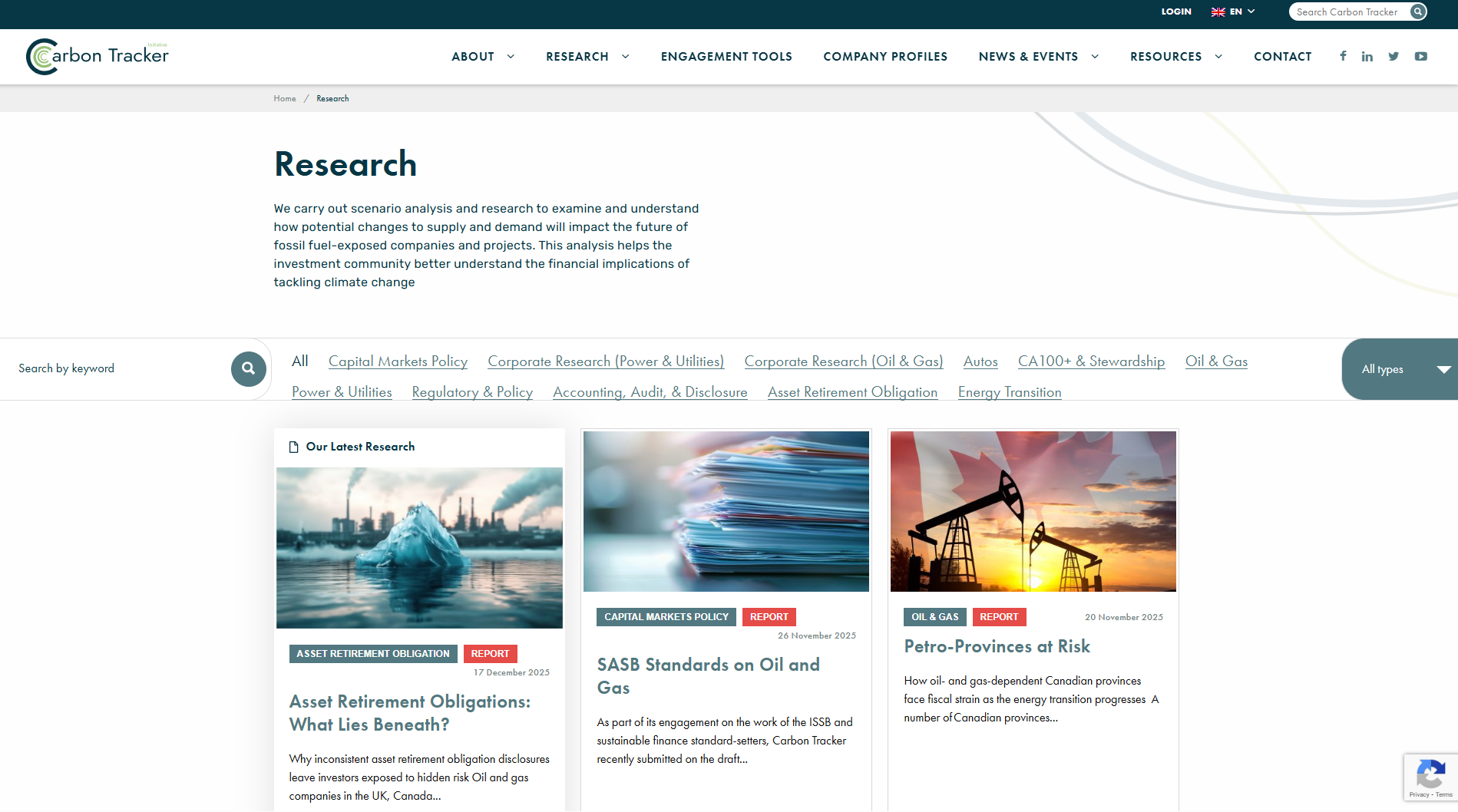 Carbon Tracker Initiative