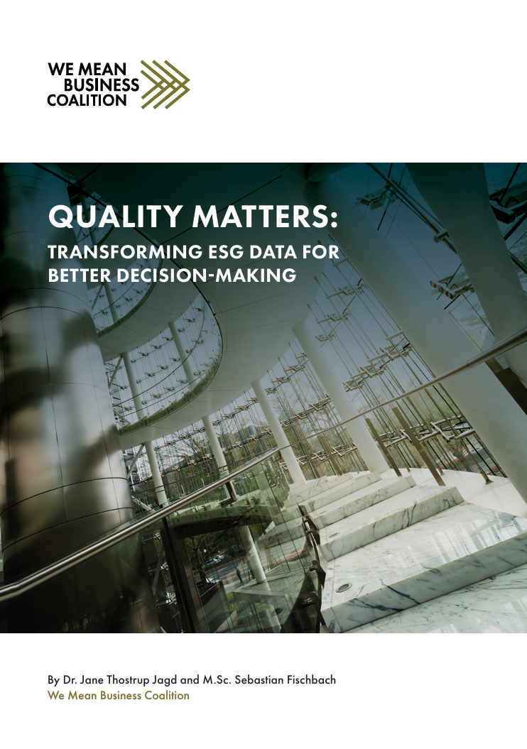 Quality matters: Transforming ESG data for better decision-making