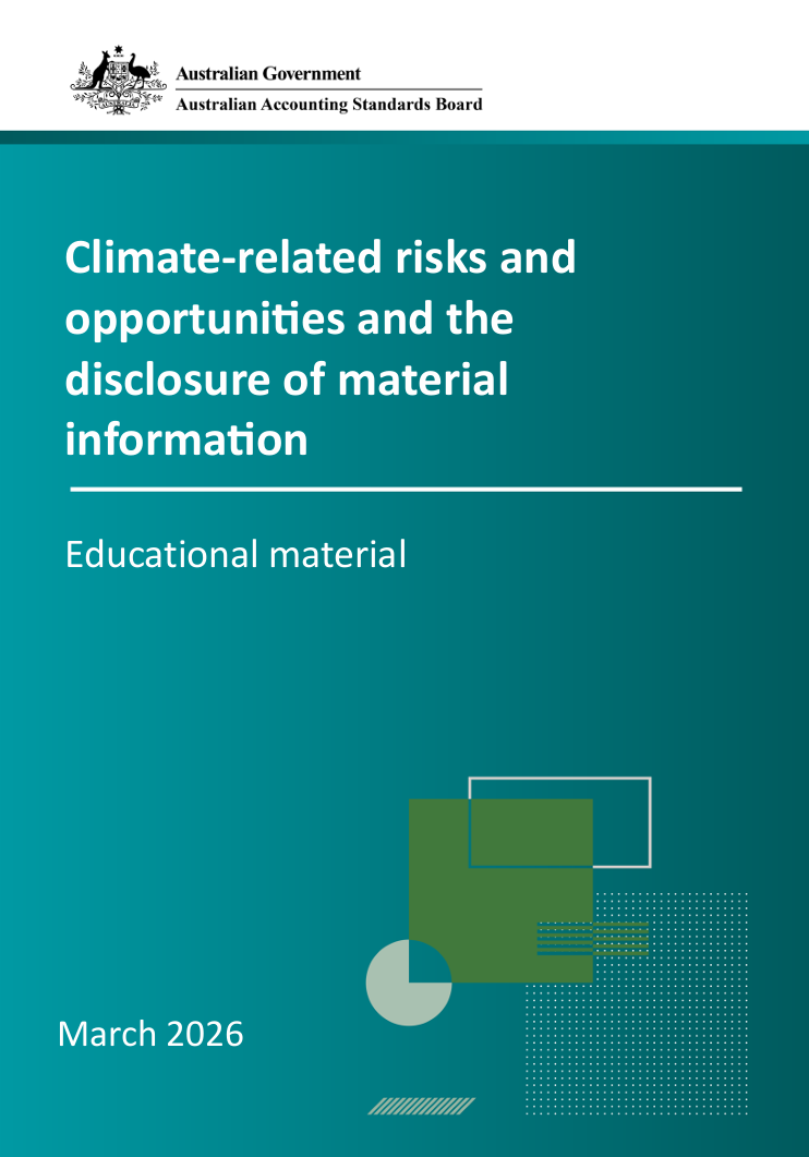 Climate-related risks and opportunities and the disclosure of material information