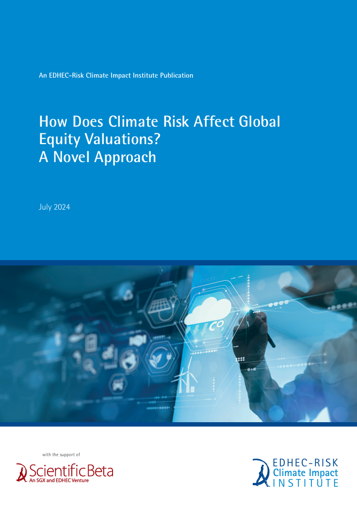 How does climate risk affect global equity valuations? A novel approach
