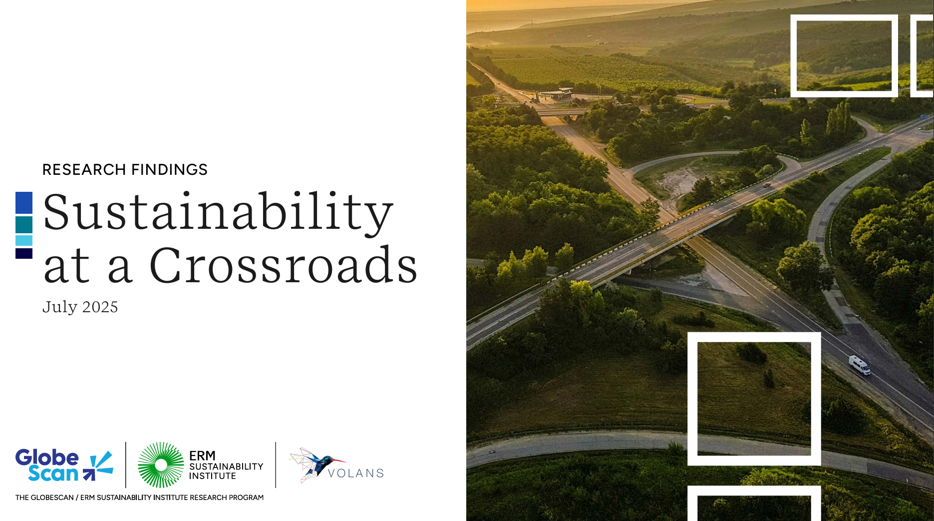 Sustainability at a crossroads