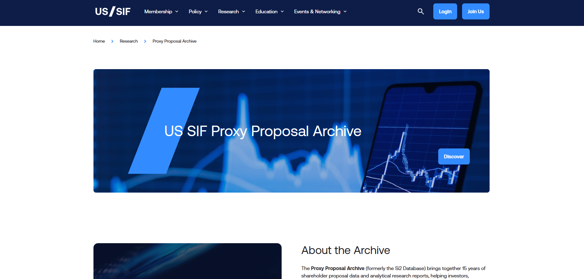 US SIF Proxy Proposal Archive